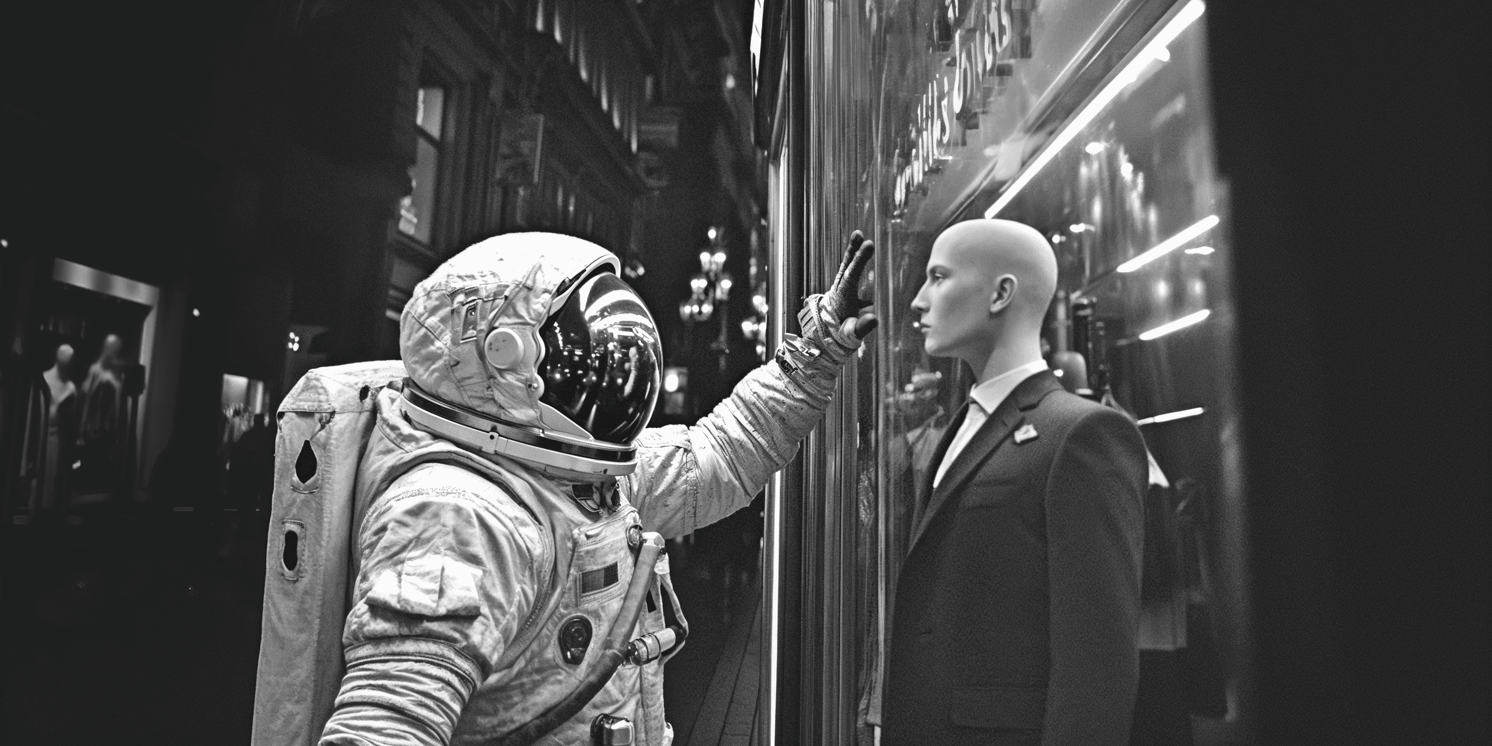 AI-generated cinematic still